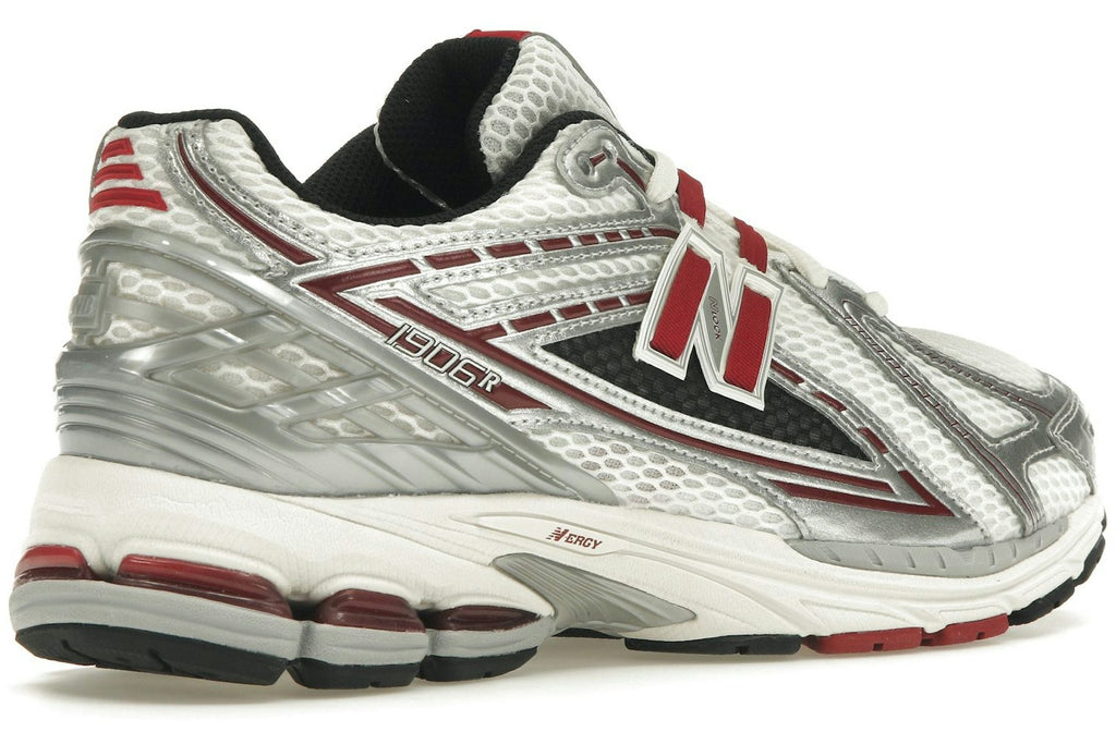 New Balance 1906R Silver Classic Crimson-4