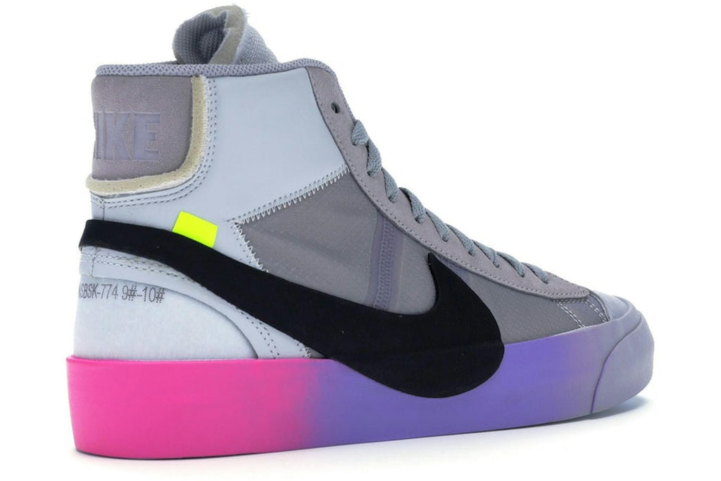 Nike Blazer Mid Off-White Wolf Grey Serena Queen
