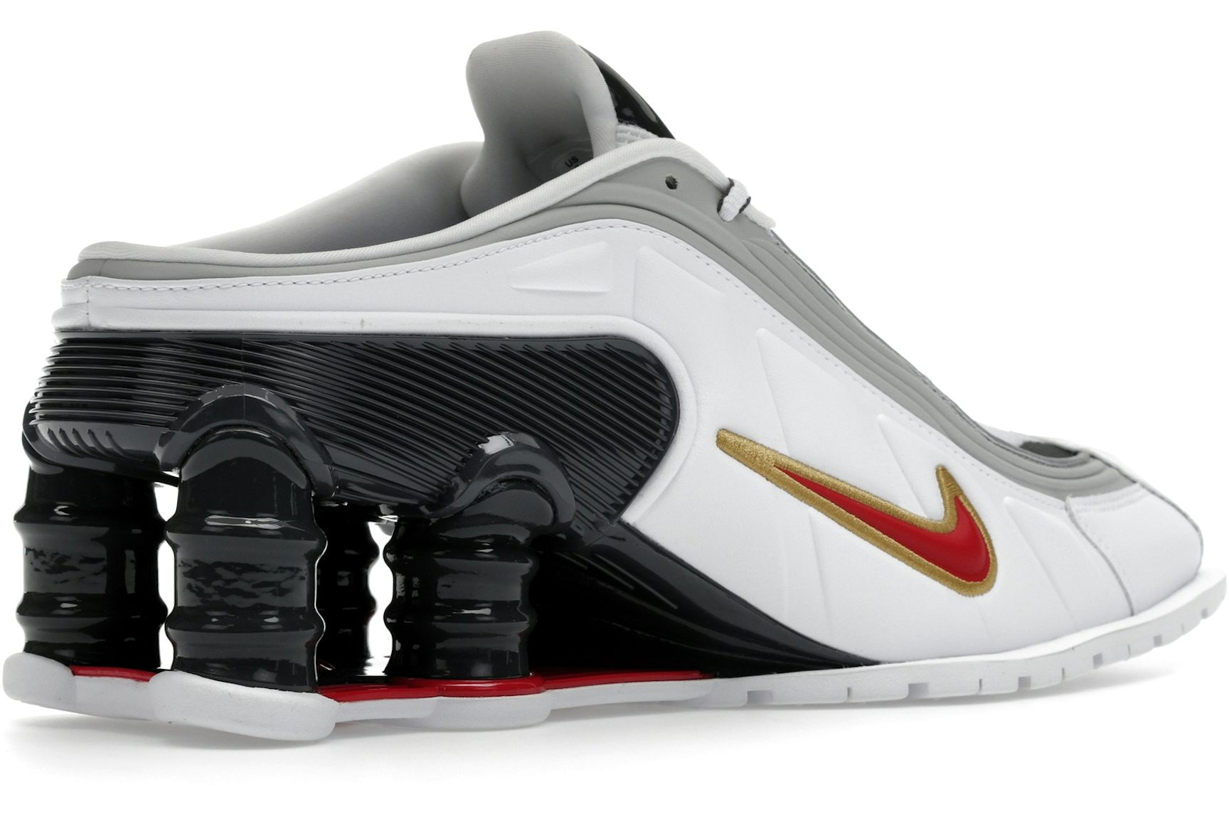 Nike Shox MR4 Mule Martine Rose Metallic Platinum Varsity Red (Women's)