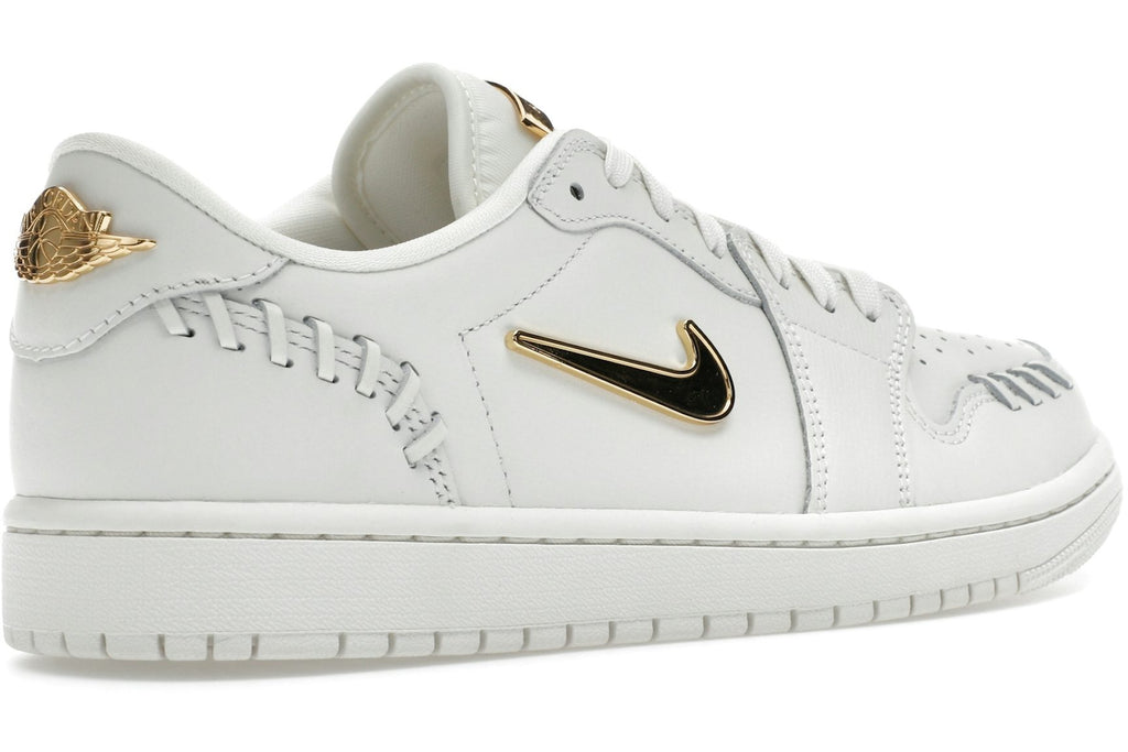 Jordan 1 Low Method of Make Sail Metallic Gold (Women's)-4
