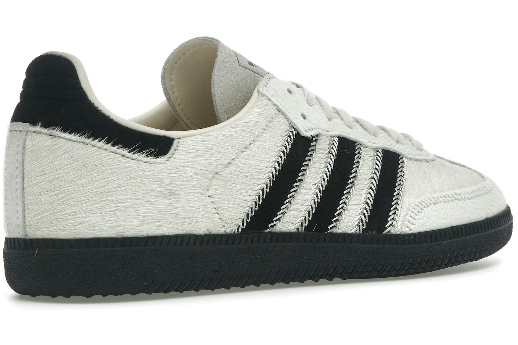 adidas Samba OG Wonder White Black Pony (Women's)-4