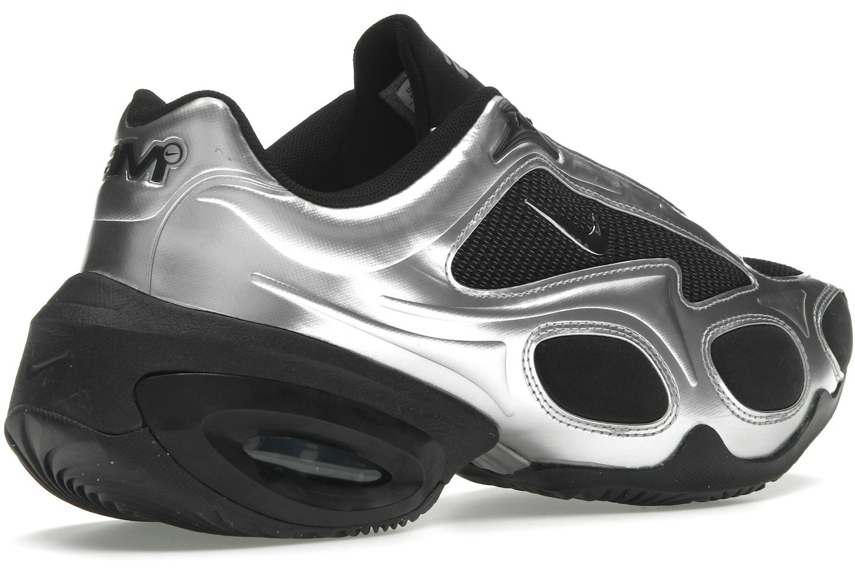 Nike Air Max Muse Black Metallic Silver (Women's)-4