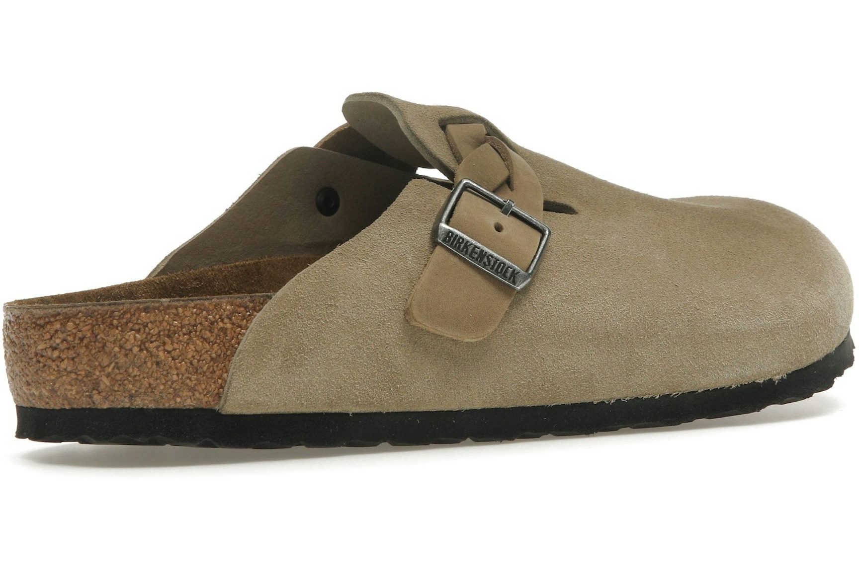 Birkenstock Boston Braided Suede Taupe-4