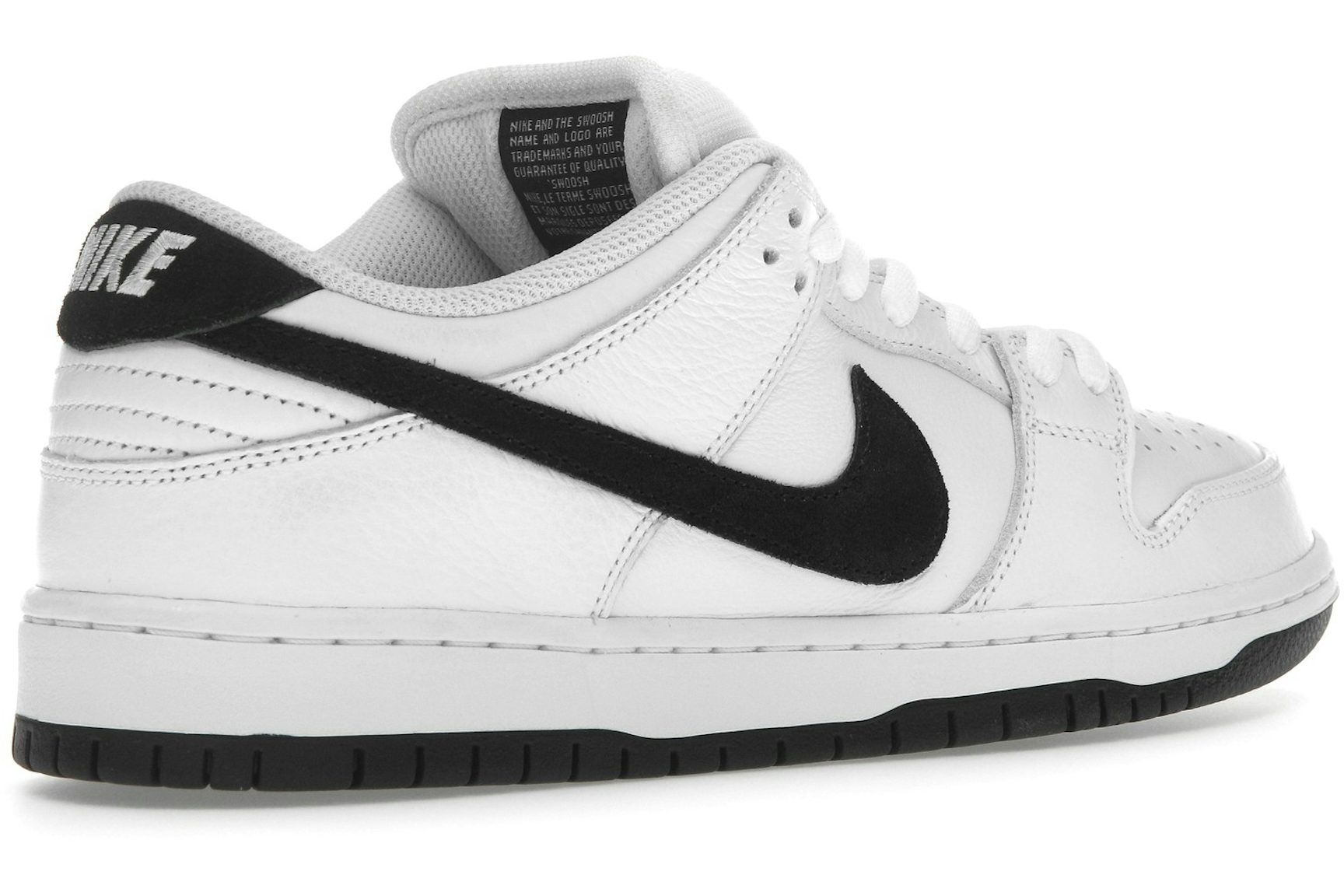 Nike SB Dunk Low White Black-4
