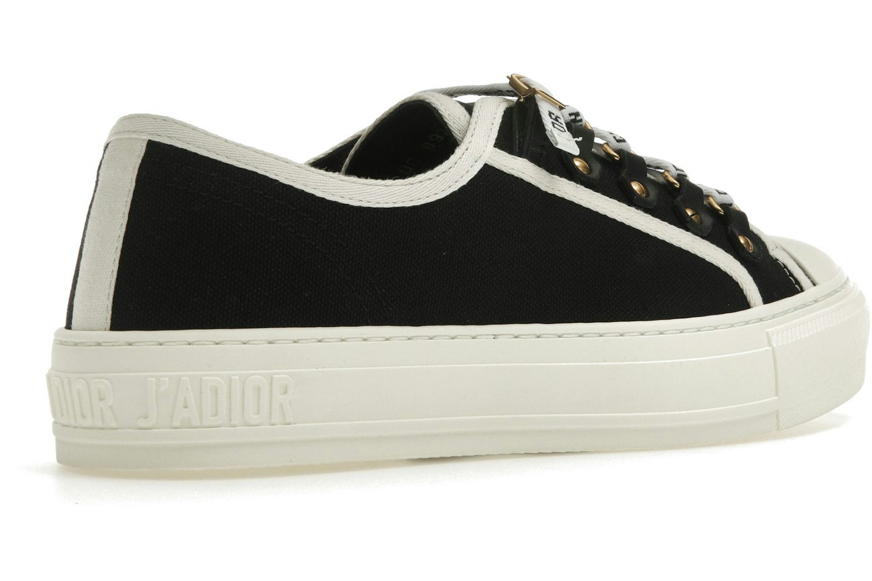 Dior Walk'N'Dior Low Top Black Canvas (Women's)-4