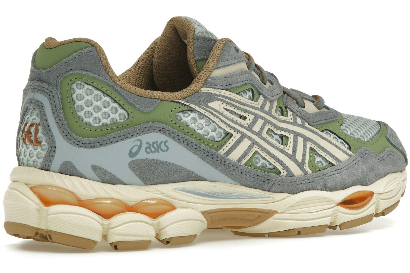 ASICS Gel-NYC Cold Moss Fjord Grey-4