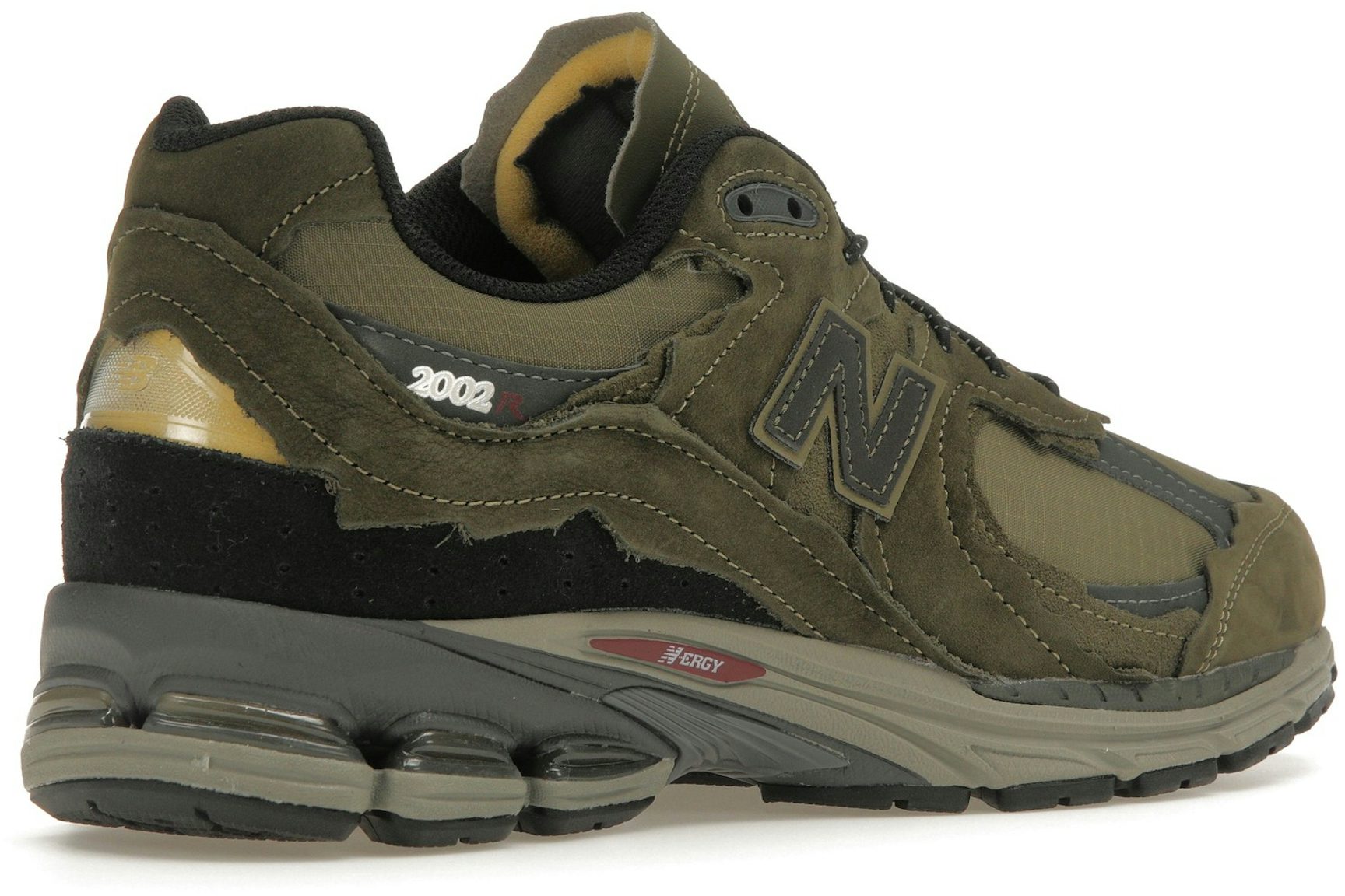 New Balance 2002R Protection Pack Dark Moss-4
