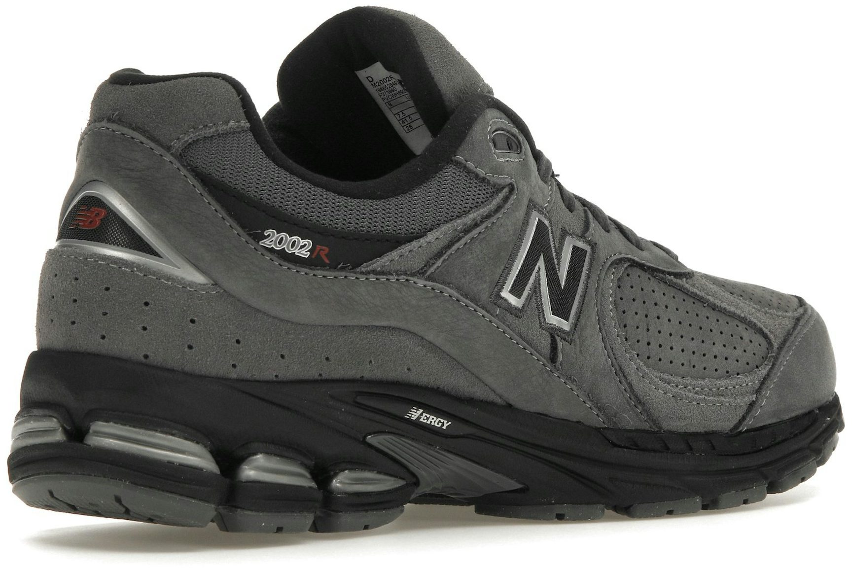 New Balance 2002R Castlerock Black-4