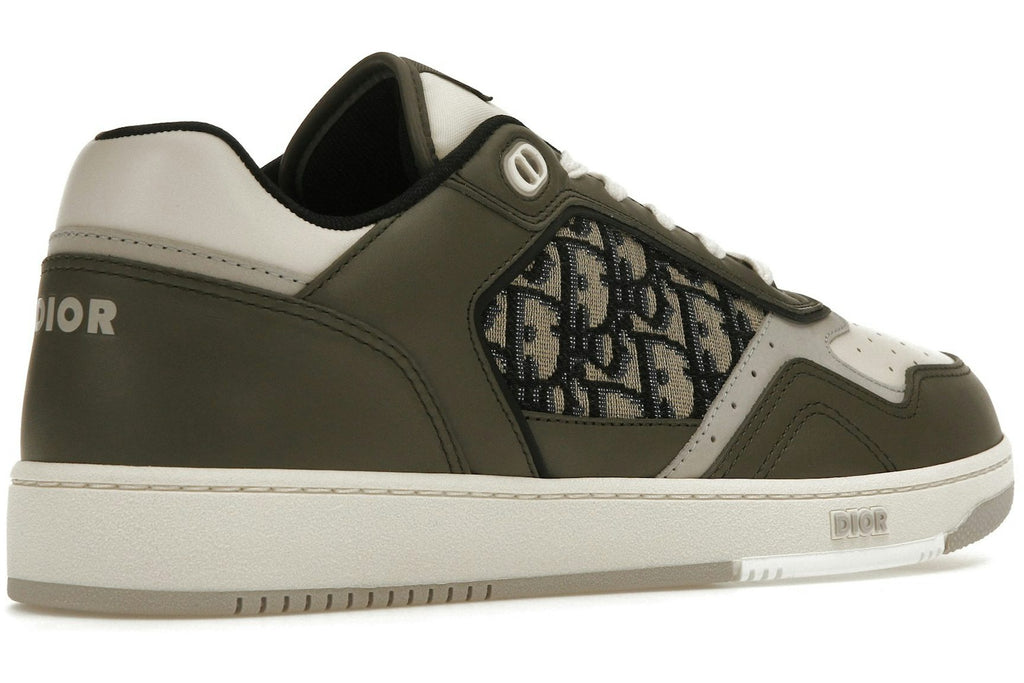 Dior B27 Low Olive Cream Beige Black Dior Oblique Jacquard