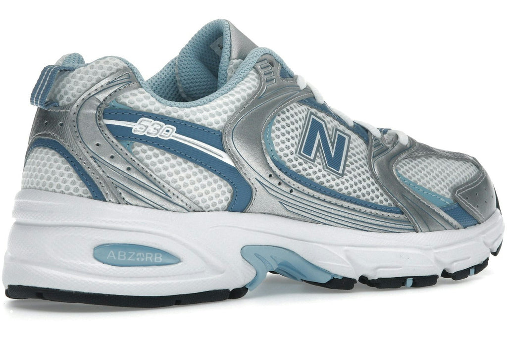 New Balance 530 Silver Metallic Heron Blue
