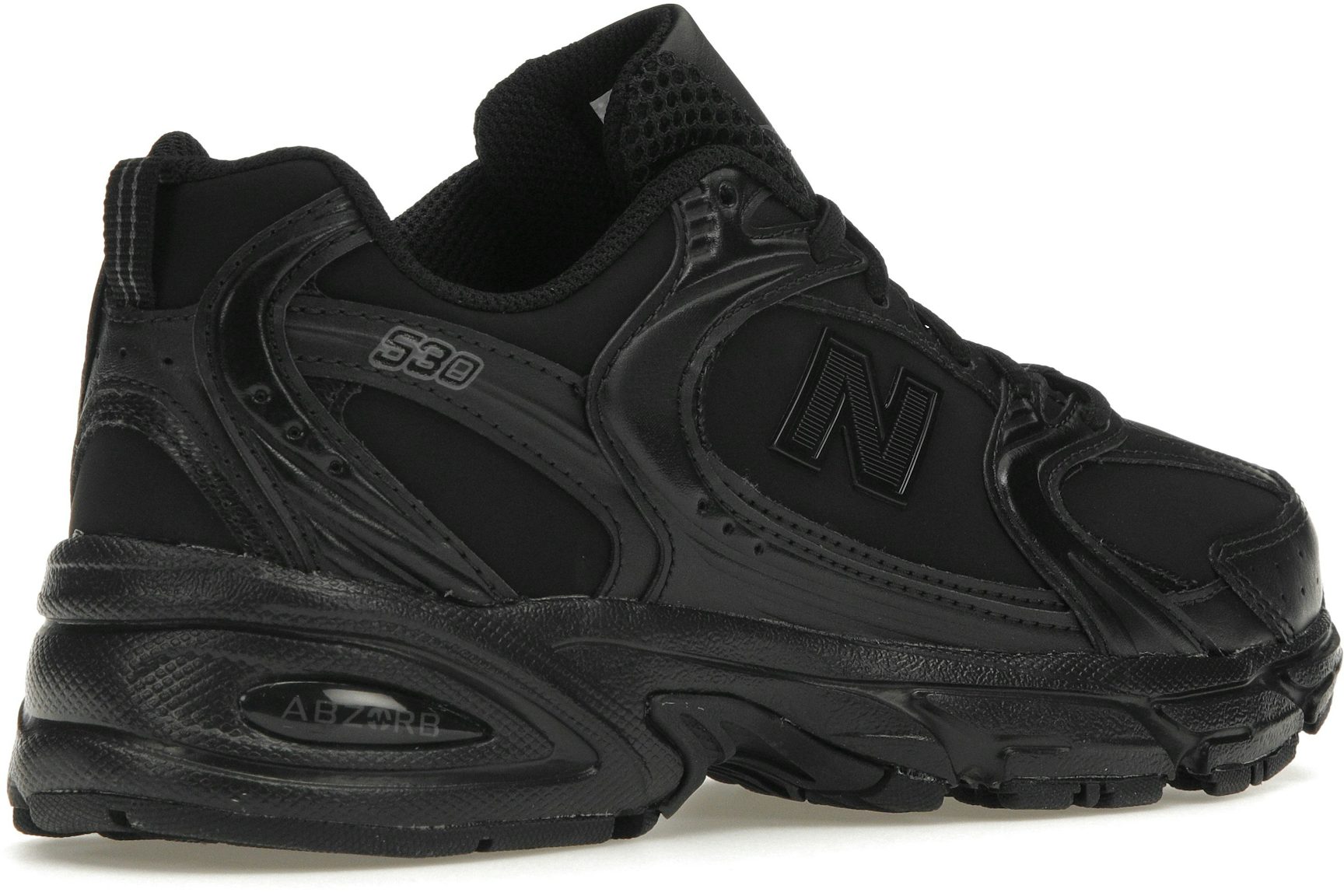 New Balance 530 Triple Black Leather