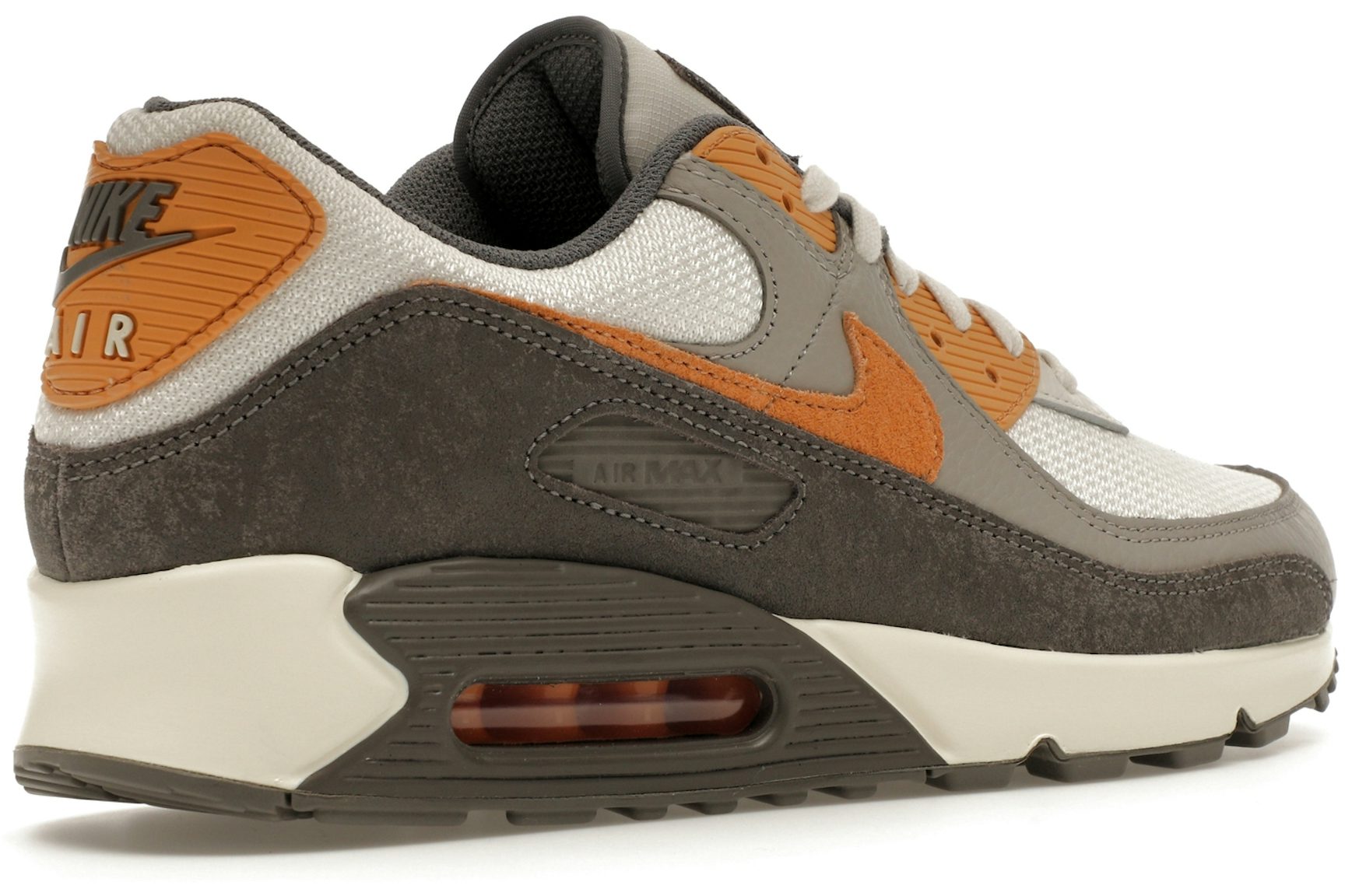 Nike Air Max 90 Premium Flat Pewter College Grey Phantom Copper Moon
