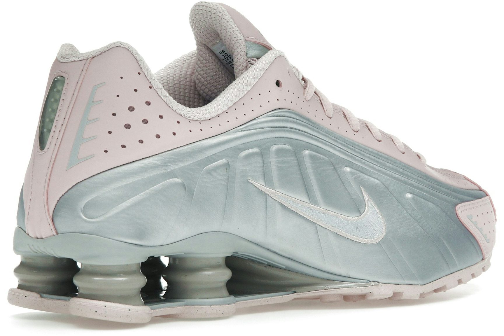 Nike Shox R4 Barely Rose Metallic Platinum (Women's)-4