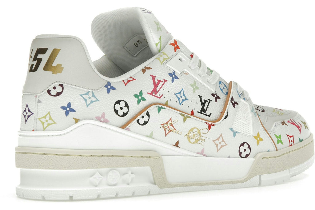 Louis Vuitton LV Trainer Takashi Murakami White