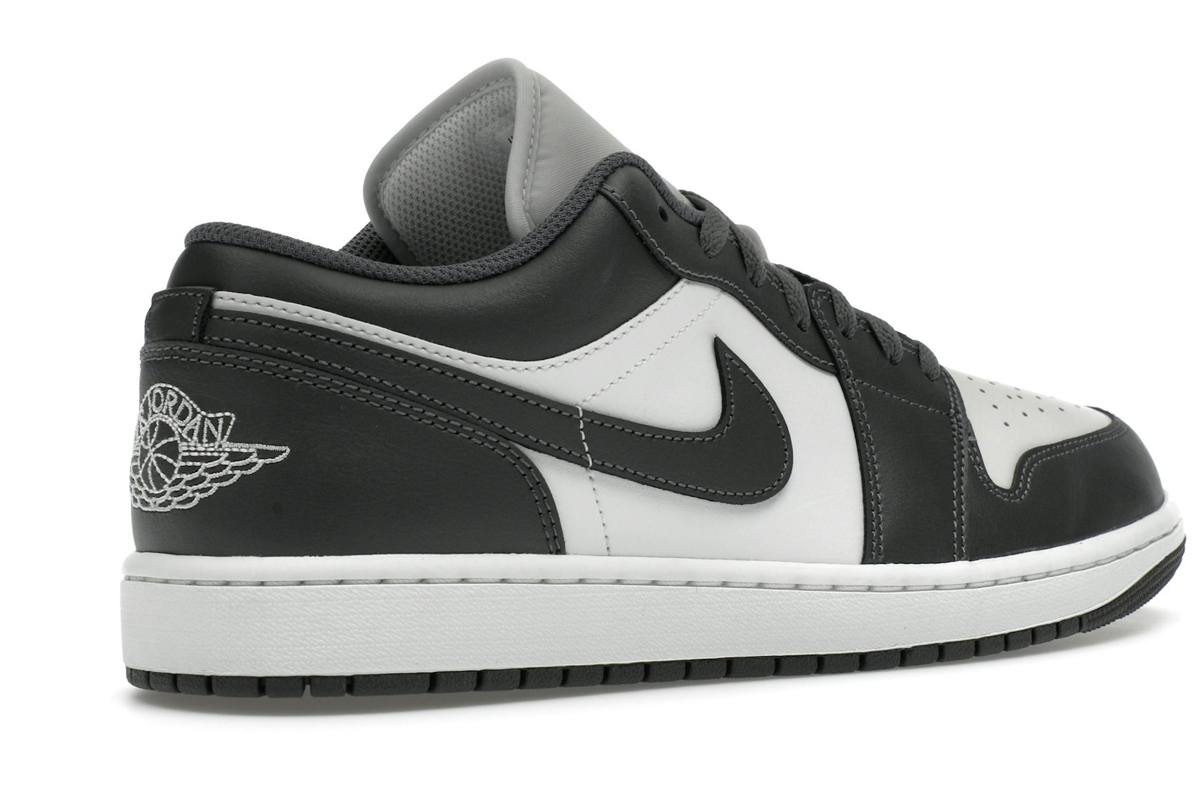 Jordan 1 Low Grey White-4