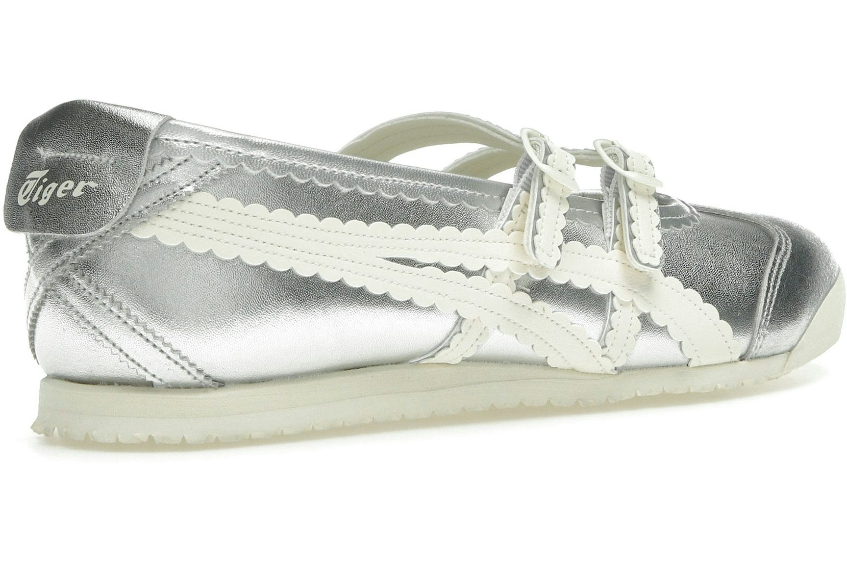 Onitsuka Tiger Mexico 66 TGRS Silver Cream (Women's)-4