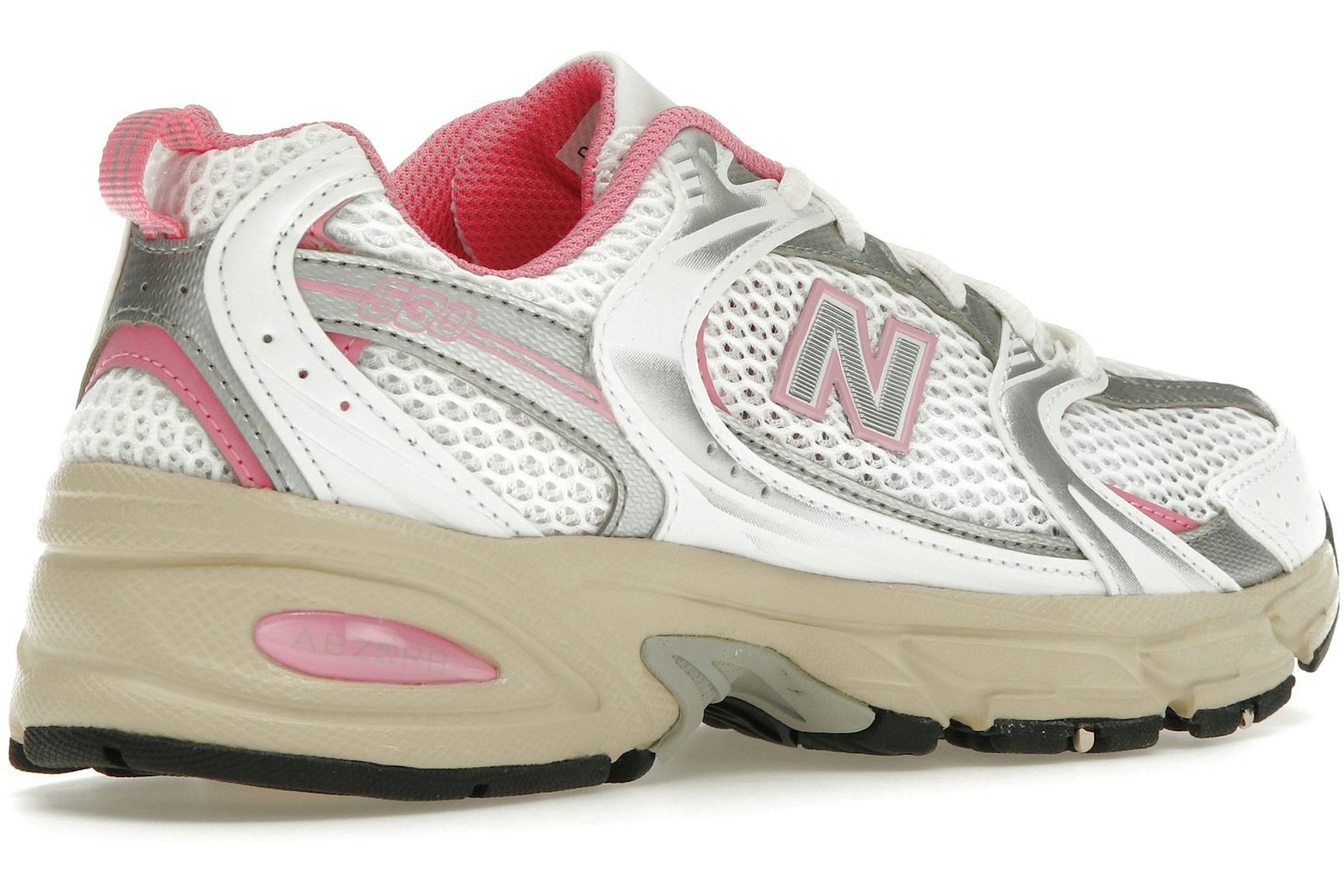 New Balance 530 White Pink Vintage-4