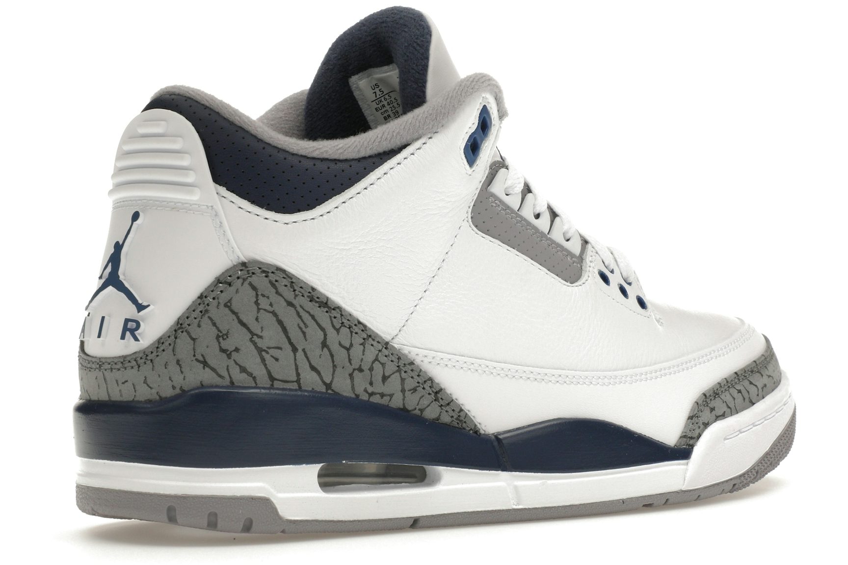 Jordan 3 Retro Midnight Navy-4