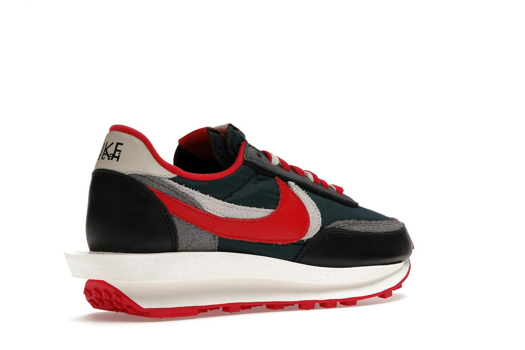 Nike LD Waffle sacai Undercover Midnight Spruce University Red-4