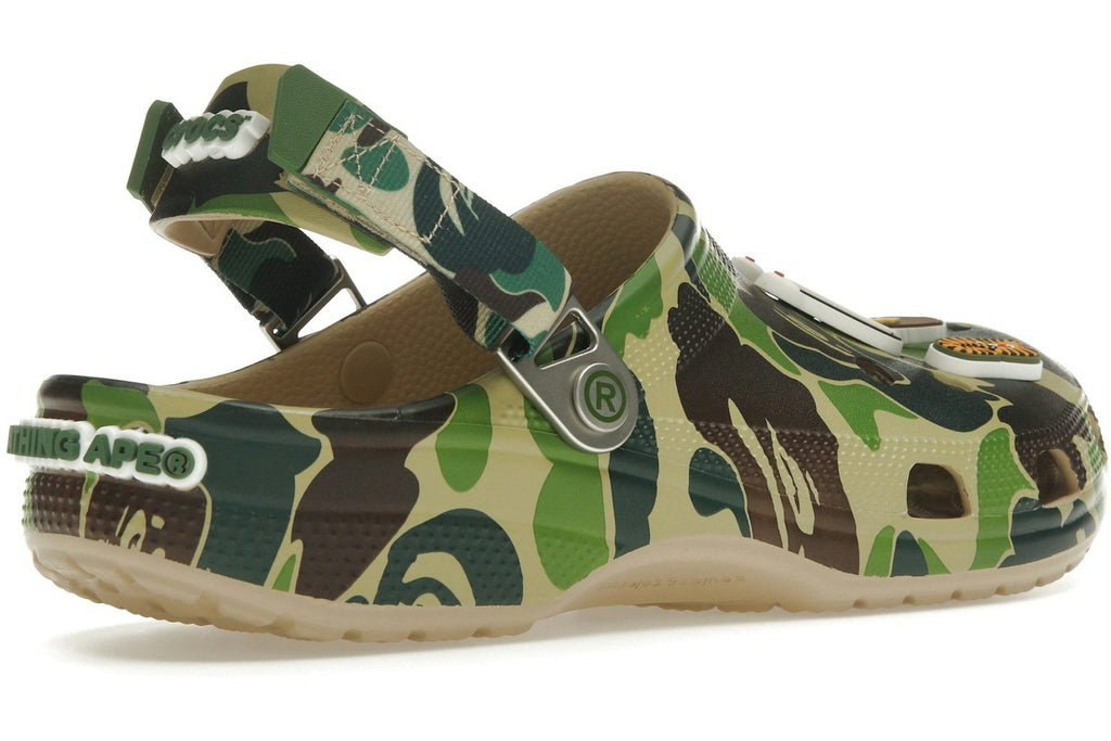 Crocs Classic Clog A Bathing Ape ABC Camo Green