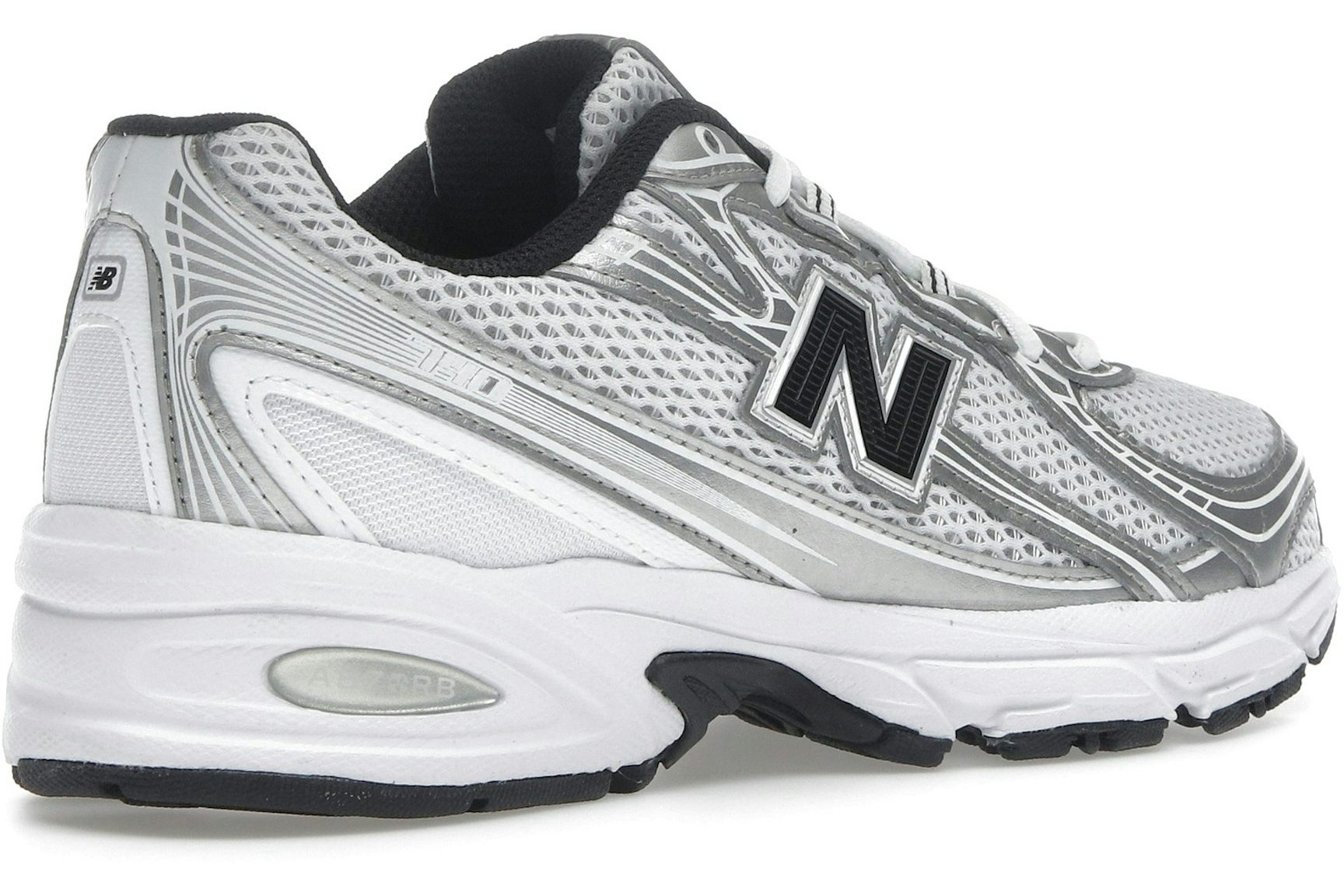 New Balance 740 White Silver Metallic Navy-4