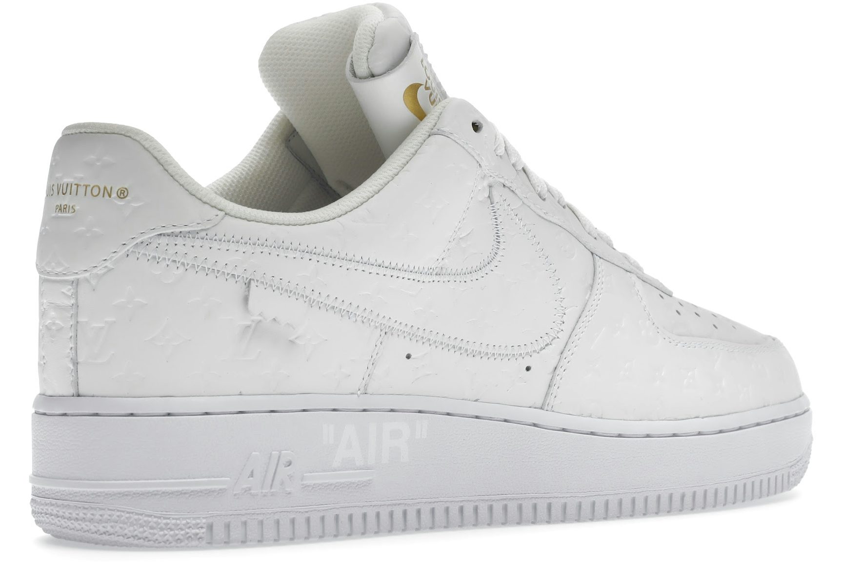 Louis Vuitton Nike Air Force 1 Low By Virgil Abloh White-4