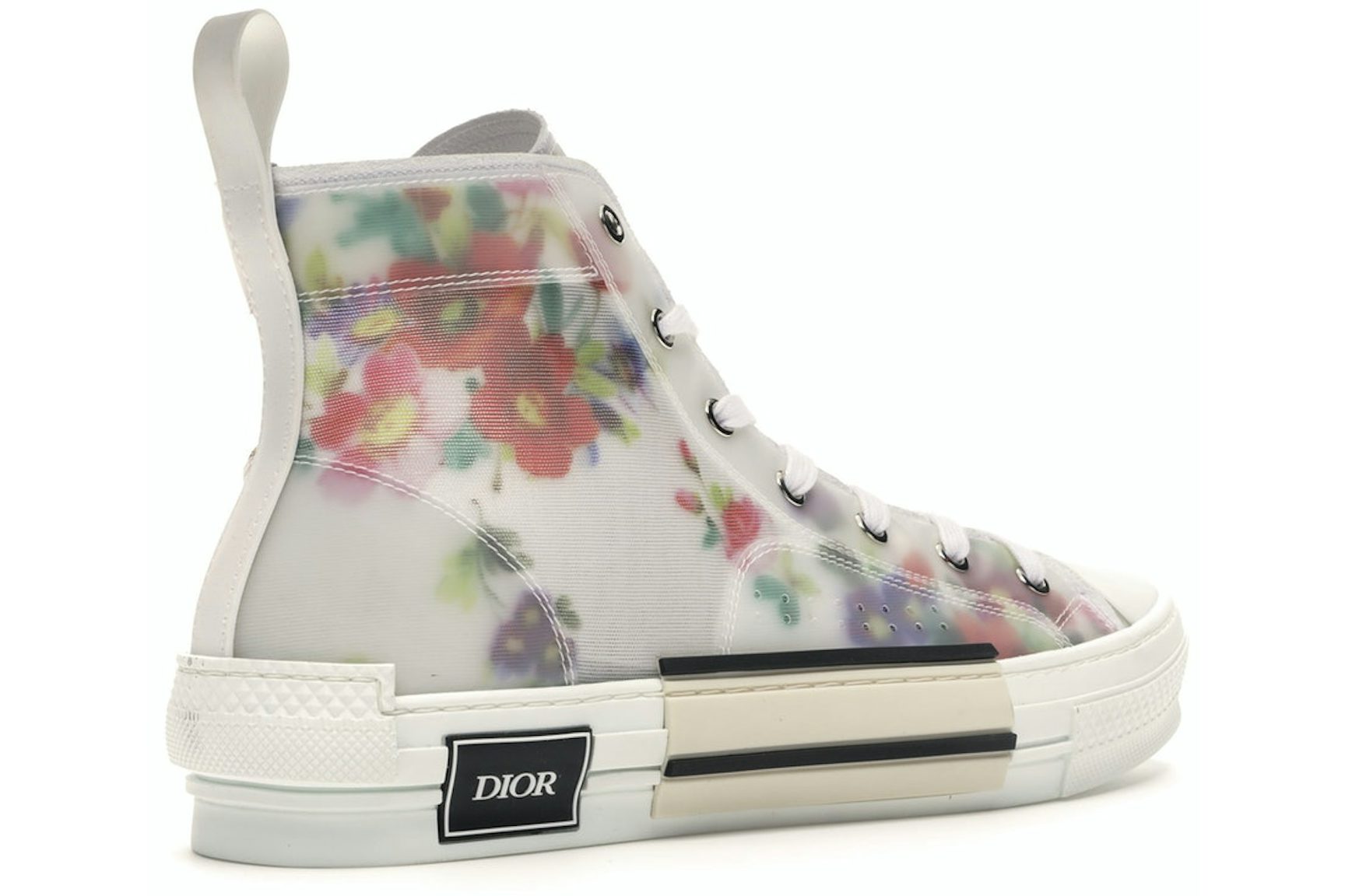 Dior B23 High Top Flowers Oblique