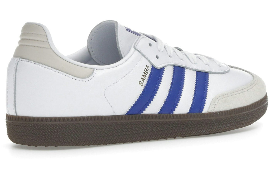 adidas Samba OG Cloud White Lucid Blue-4