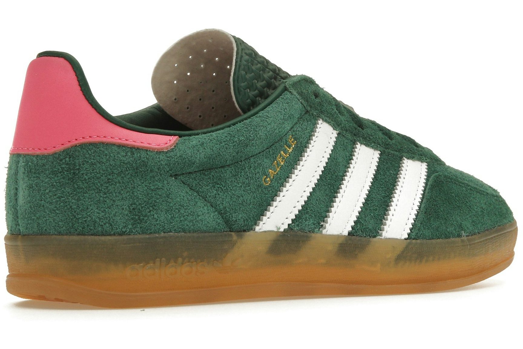 adidas Gazelle Indoor Collegiate Green Lucid Pink (Women's)