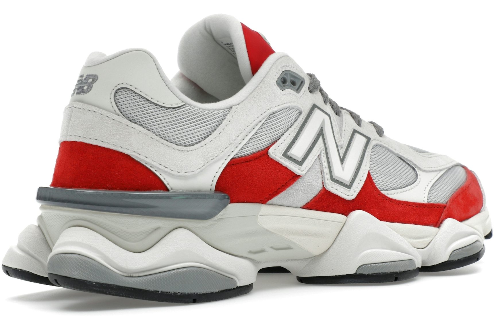 New Balance 9060 White Red-4