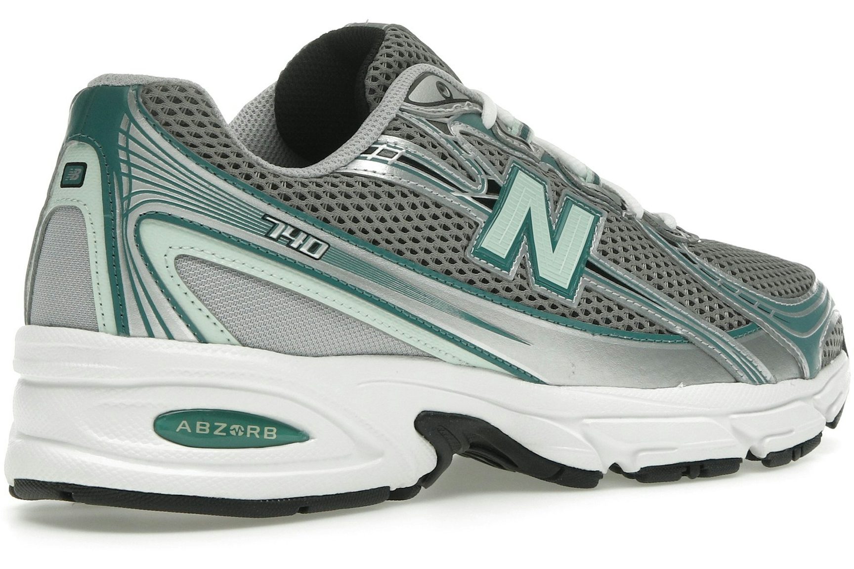 New Balance 740v2 Silver Metallic New Spruce-4