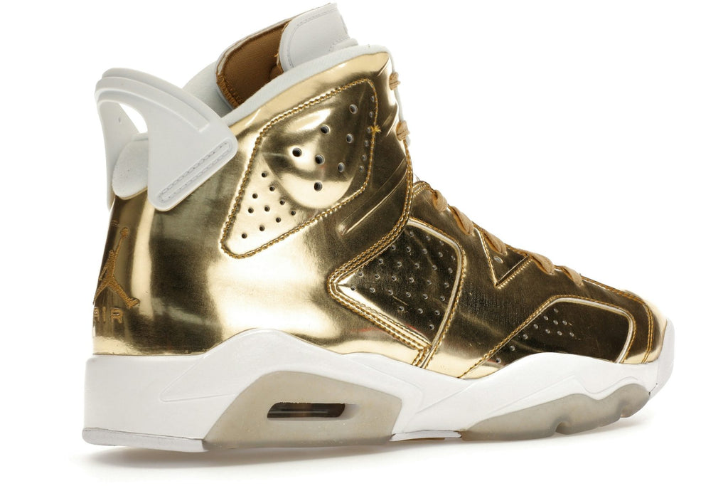 Jordan 6 Retro Pinnacle Metallic Gold-4