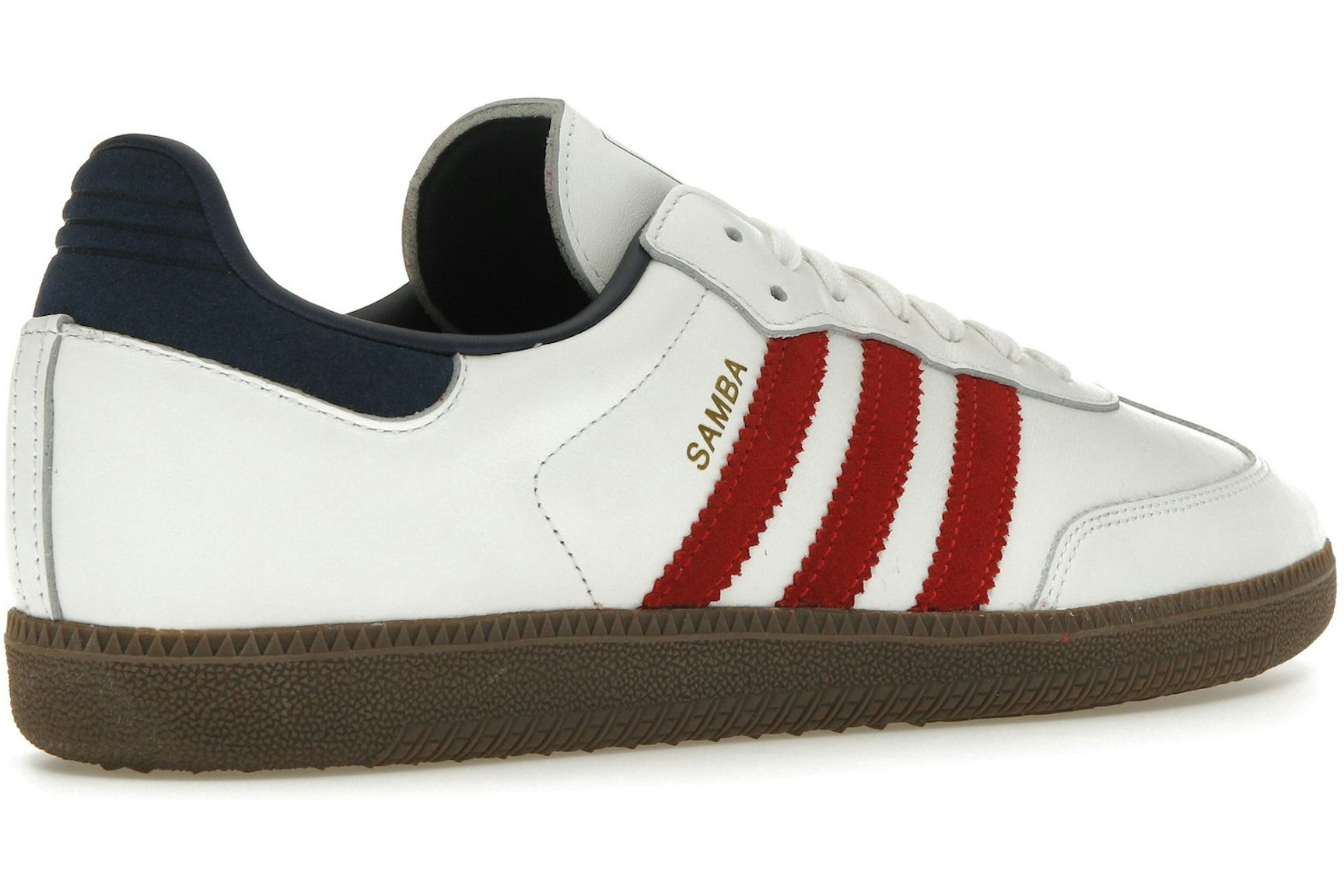 adidas Samba OG Team Victory Red Night Indigo-4