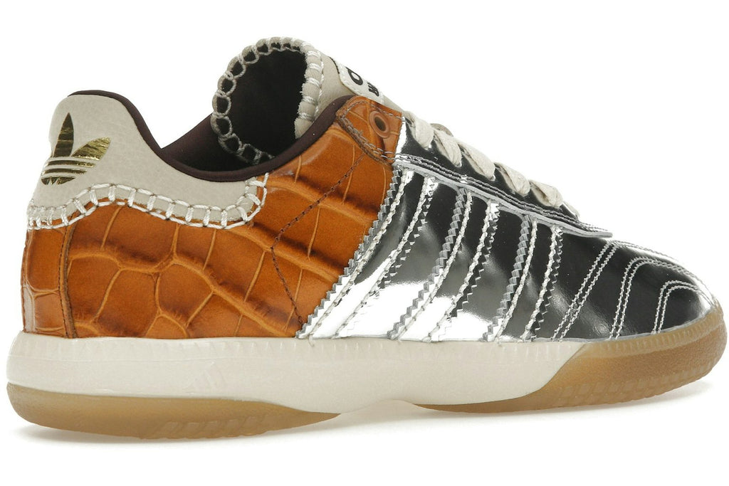 adidas Samba Millennium Wales Bonner Silver Metallic Yellow Croc-4