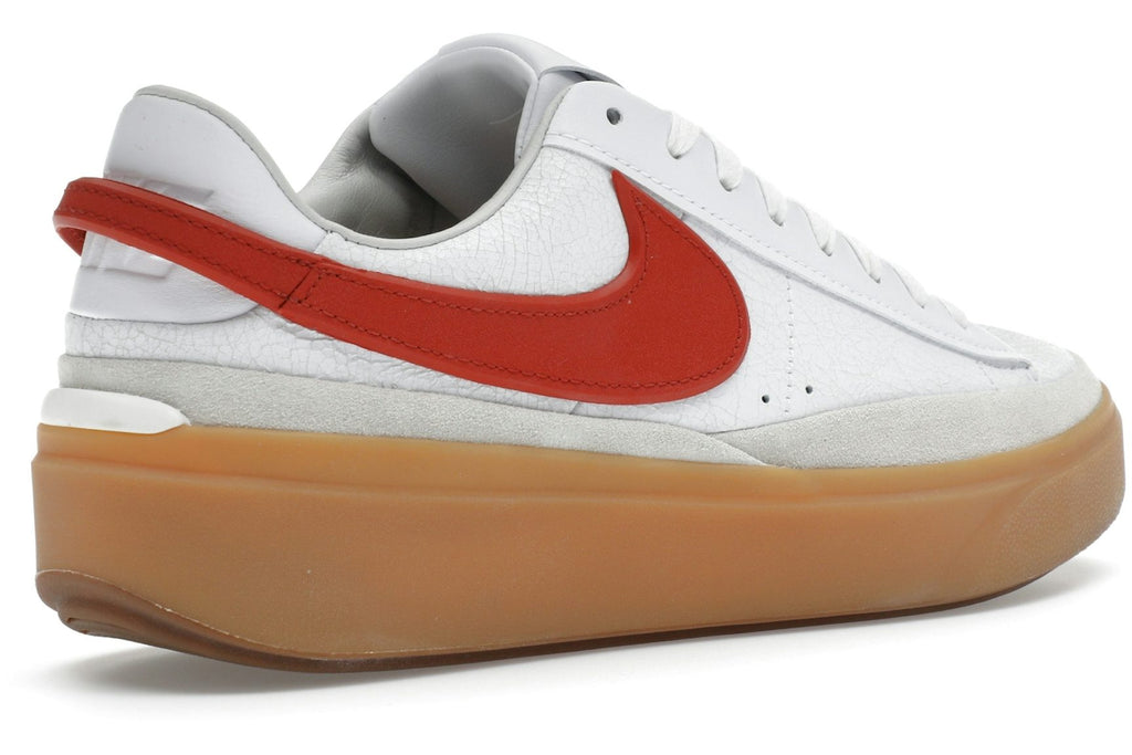 Nike Blazer Phantom Low White Dragon Red Gum-4