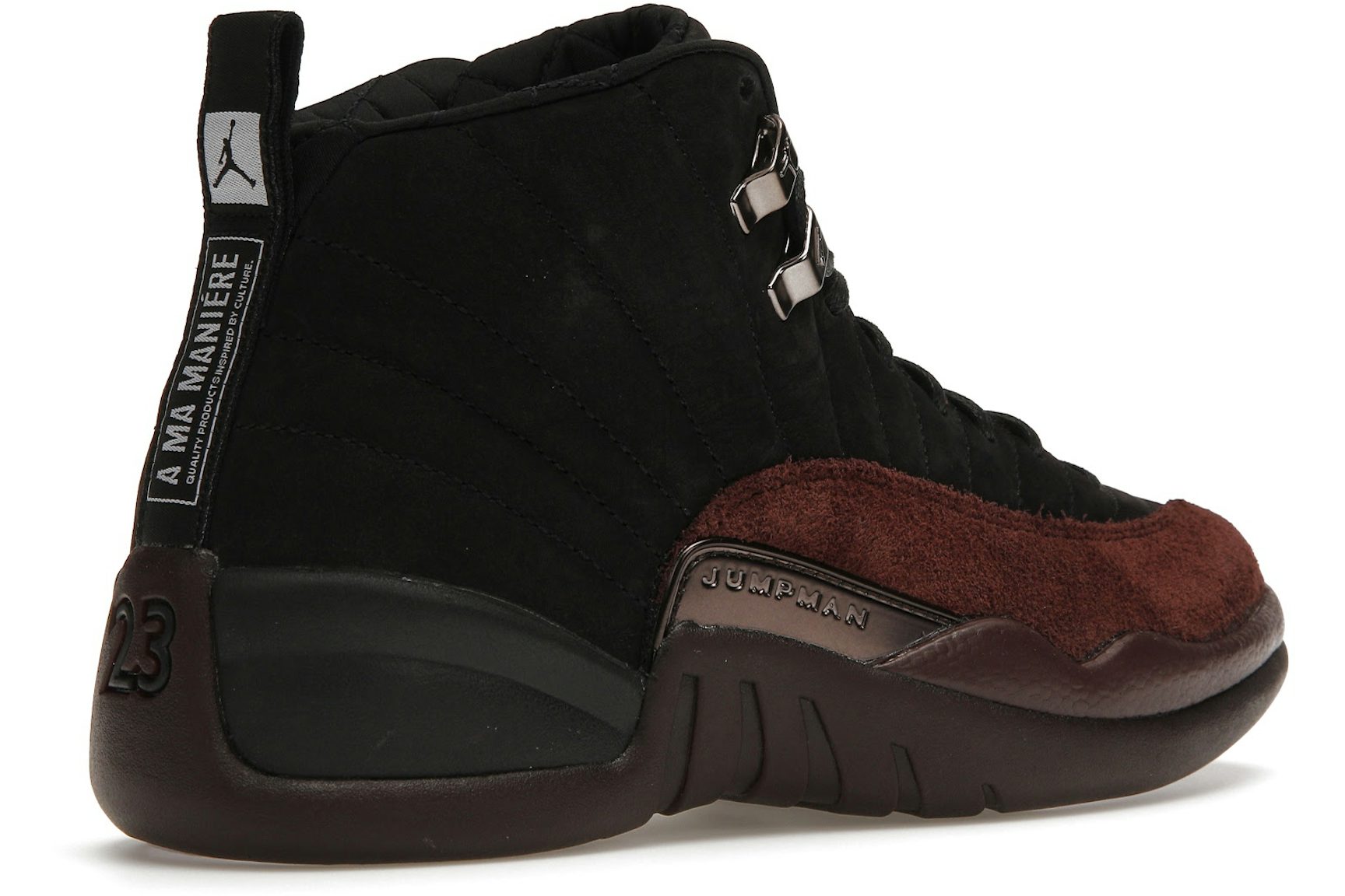 Jordan 12 Retro SP A Ma Maniére Black (Women's)