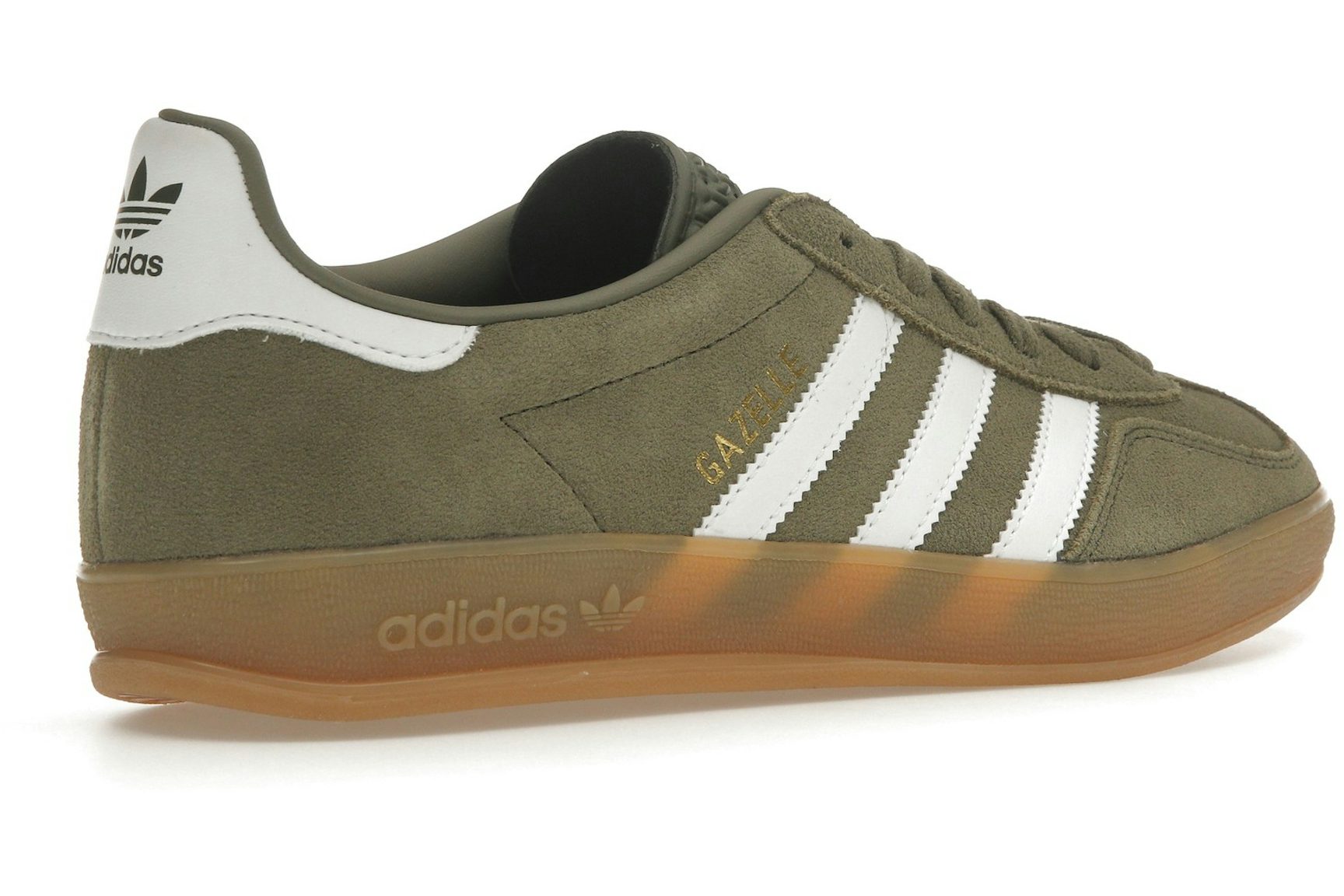 adidas Gazelle Indoor Olive Strata Cloud White Gum