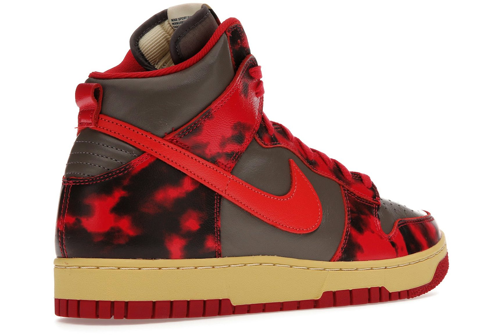 Nike Dunk High 1985 Red Acid Wash-4