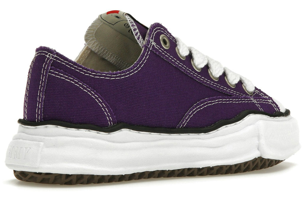 Maison Mihara Yasuhiro Peterson OG Sole Canvas Low Purple-4