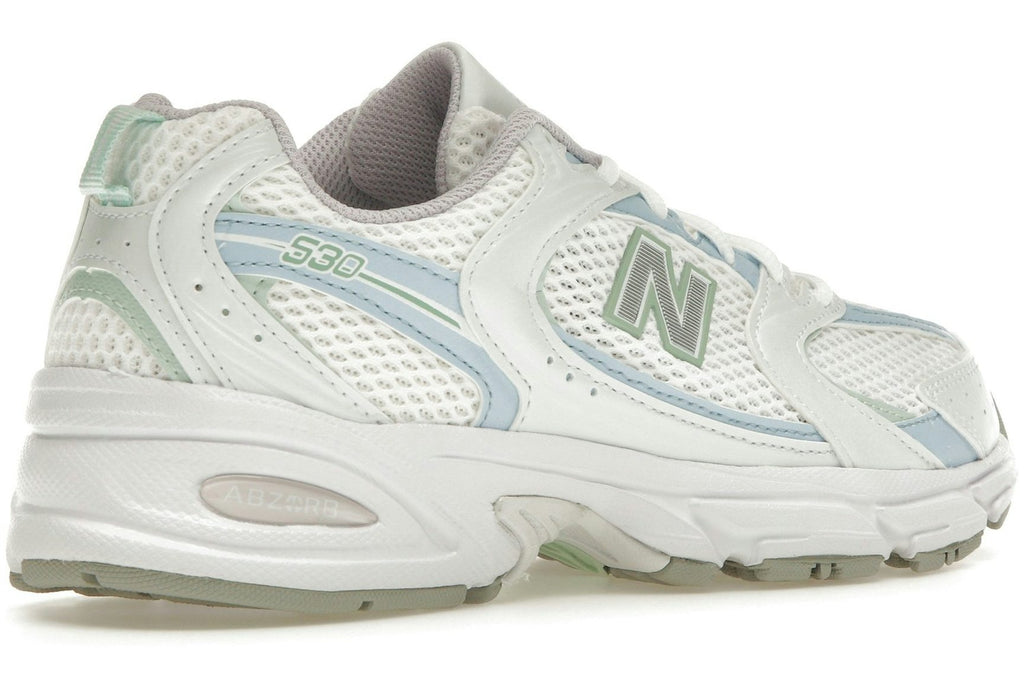 New Balance 530 White Light Chrome Blue Clay Ash-4