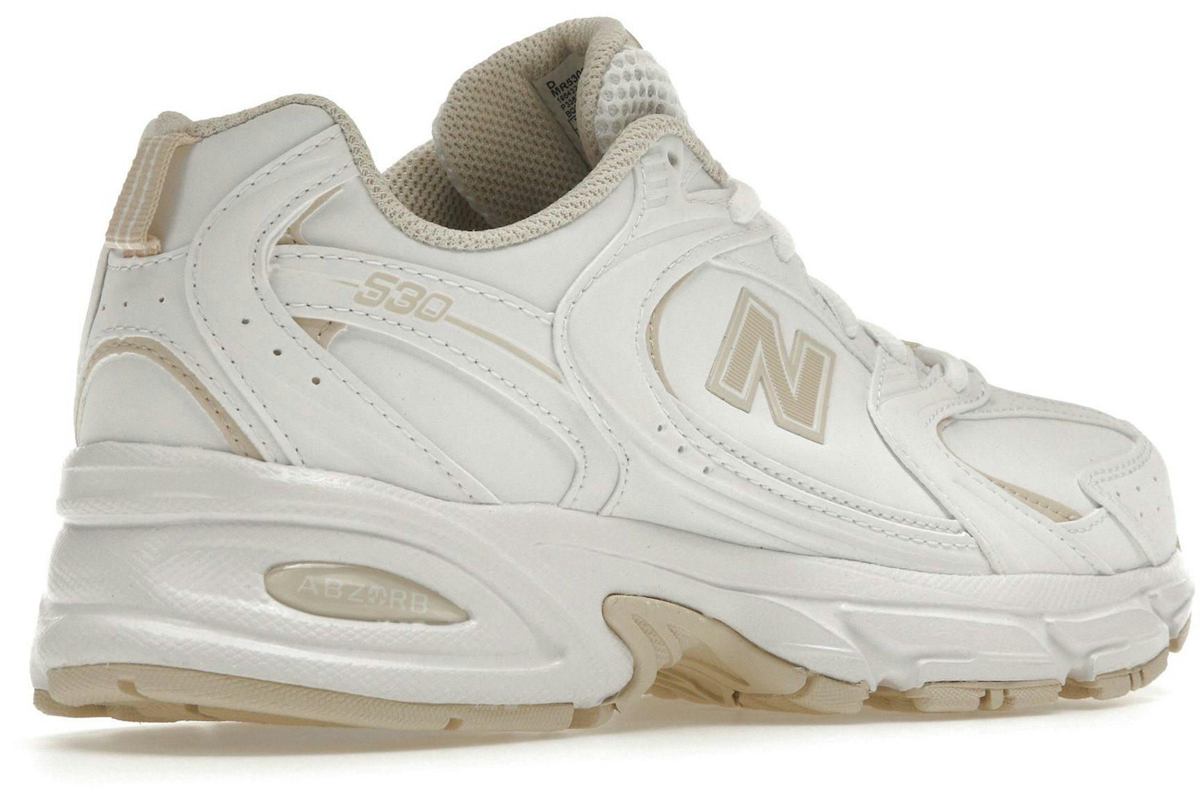 New Balance 530 White Calm Taupe