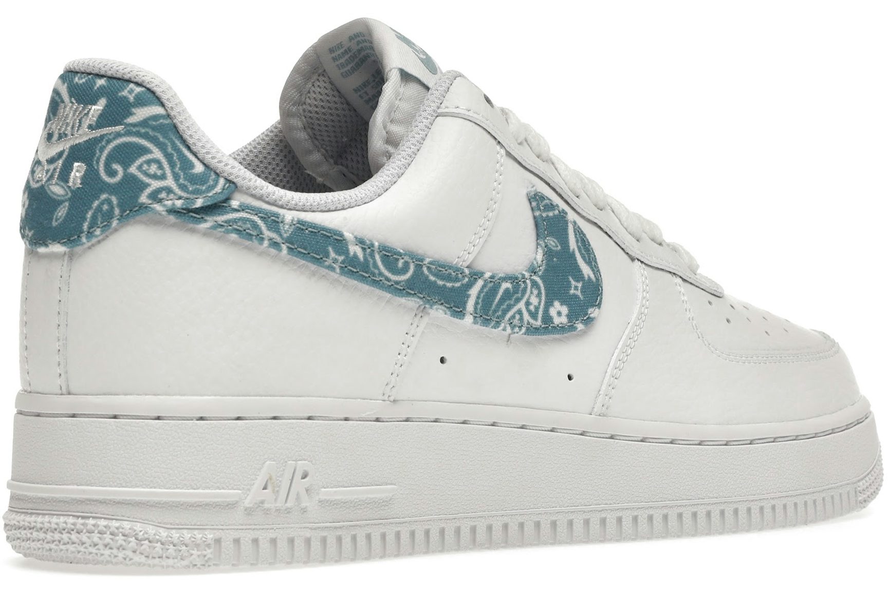 Nike Air Force 1 Low '07 Essential White Worn Blue Paisley (Women's)