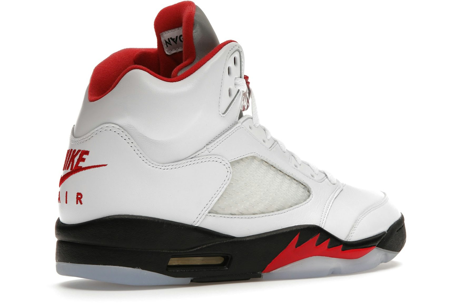 Jordan 5 Retro Fire Red Silver Tongue (2020)