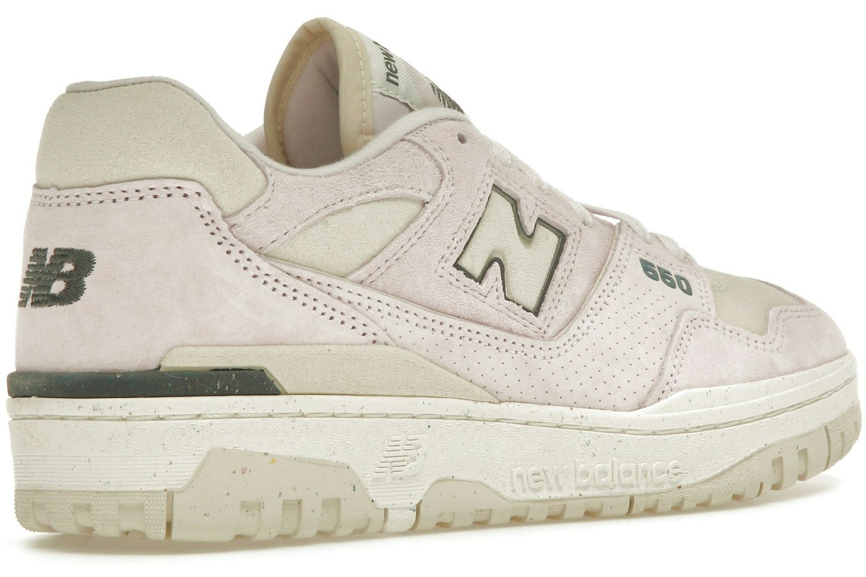 New Balance 550 Linen Pink Granite (Women's)-4