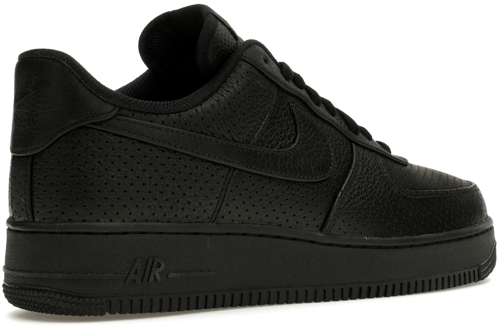 Nike Air Force 1 Low SP Triple Black Perforated