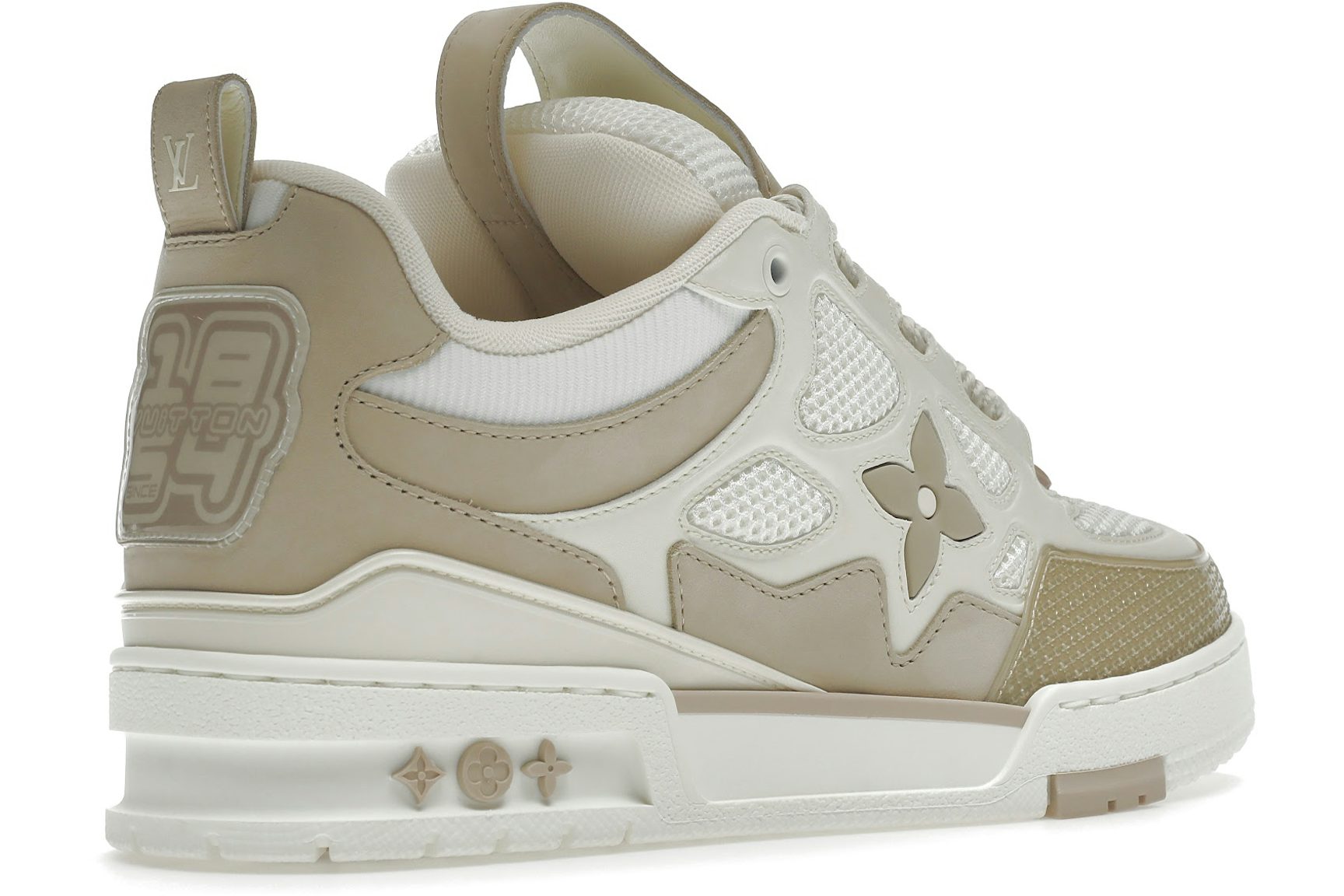 Louis Vuitton LV Skate Sneaker Beige White