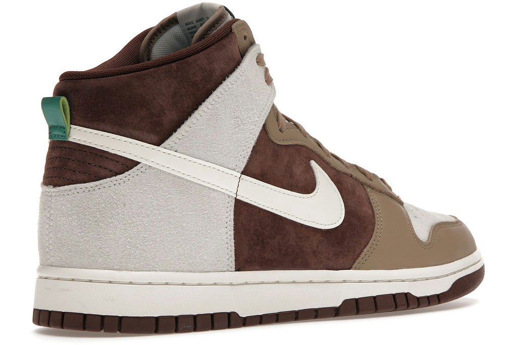 Nike Dunk High Light Chocolate-4