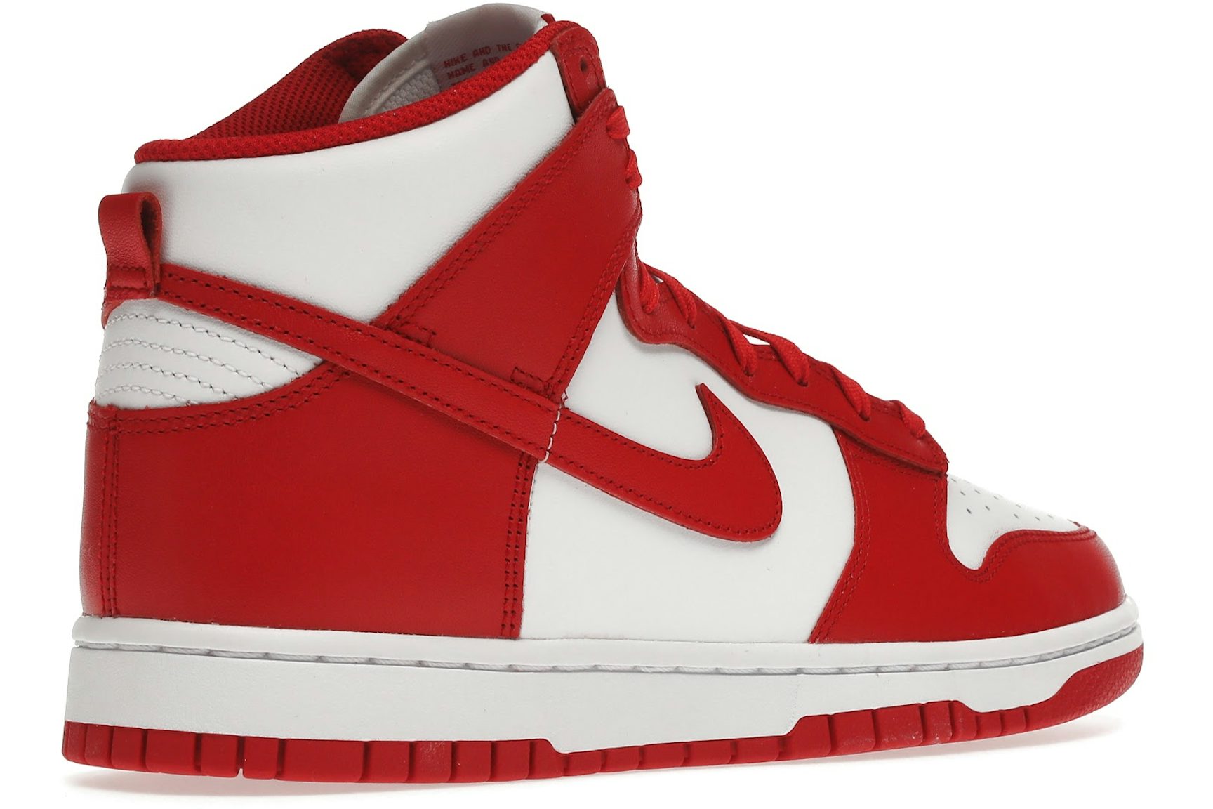Nike Dunk High Championship White Red-4