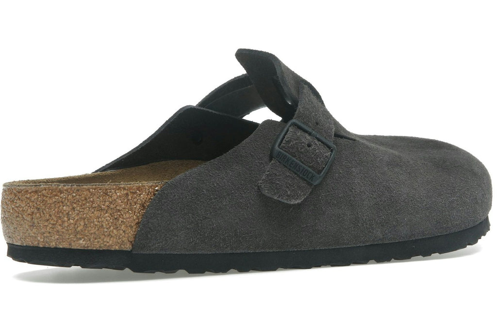 Birkenstock Boston Suede Velvet Grey-4