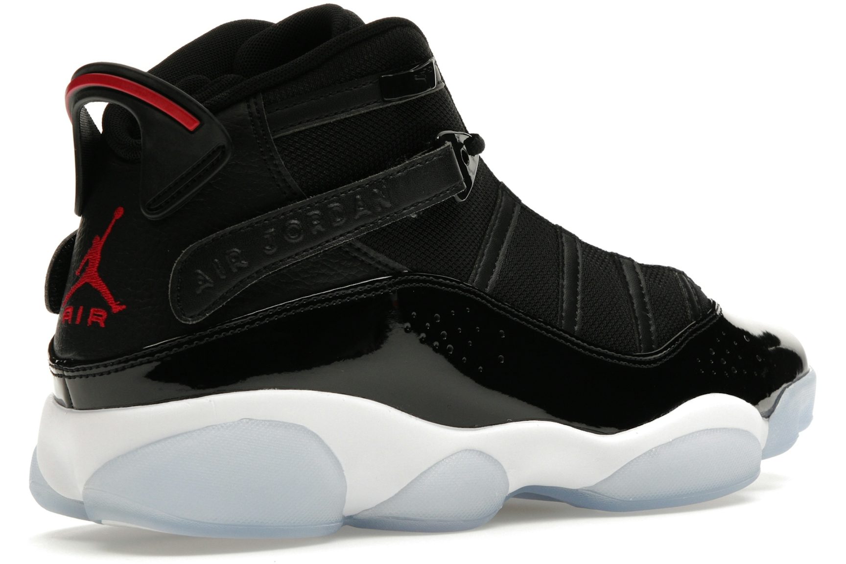 Jordan 6 Rings Black Gym Red-4